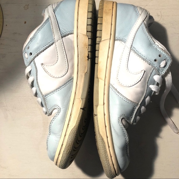 Nike | Shoes | Vintage Nike Dunk Low Glacier Blue Sneakers | Poshmark